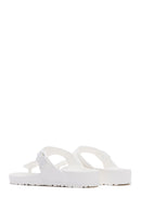 Birkenstock Men's White Gizeh Eva Flat Flip Flops | Derimod Birkenstock Men's White Gizeh Eva Flat Flip Flops | Derimod