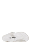 Birkenstock Men's White Gizeh Eva Flat Flip Flops | Derimod Birkenstock Men's White Gizeh Eva Flat Flip Flops | Derimod