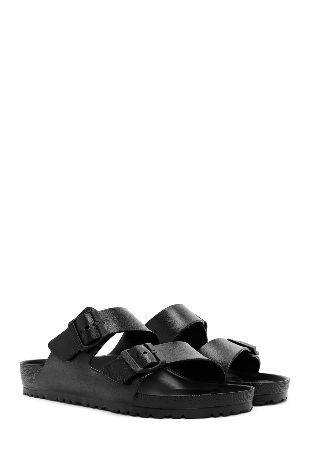 Birkenstock Erkek Siyah Çift Tokalı Arizona Eva Terlik