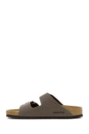 Birkenstock Erkek Vizon Çift Tokalı Arizona Eva Terlik | Derimod Birkenstock Erkek Vizon Çift Tokalı Arizona Eva Terlik | Derimod