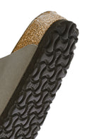 Birkenstock Erkek Gri Çift Tokalı Arizona Eva Terlik | Derimod Birkenstock Erkek Gri Çift Tokalı Arizona Eva Terlik | Derimod