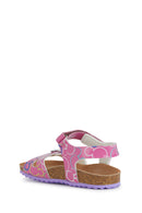 Geox Girls Fuchsia Adriel Strappy Sandals | Derimod Geox Girls Fuchsia Adriel Strappy Sandals | Derimod