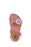 Geox Girls Fuchsia Adriel Strappy Sandals | Derimod Geox Girls Fuchsia Adriel Strappy Sandals | Derimod