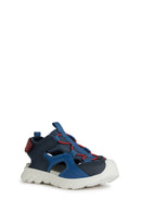 Geox Boy's Multicolored Airadium Strap Leather Sandals | Derimod Geox Boy's Multicolored Airadium Strap Leather Sandals | Derimod