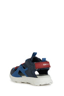 Geox Boy's Multicolored Airadium Strap Leather Sandals | Derimod Geox Boy's Multicolored Airadium Strap Leather Sandals | Derimod