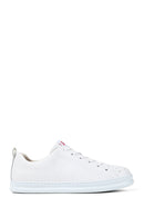 Camper Erkek Beyaz Runner Four Deri Sneaker | Derimod Camper Erkek Beyaz Runner Four Deri Sneaker | Derimod