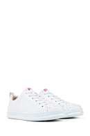 Camper Erkek Beyaz Runner Four Deri Sneaker | Derimod Camper Erkek Beyaz Runner Four Deri Sneaker | Derimod