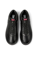 Camper Erkek Siyah Pelotas Xlf Deri Sneaker | Derimod Camper Erkek Siyah Pelotas Xlf Deri Sneaker | Derimod