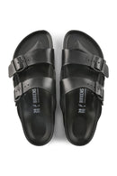 Birkenstock Kadın Siyah Çift Tokalı Arizona Eva Düz Terlik | Derimod Birkenstock Kadın Siyah Çift Tokalı Arizona Eva Düz Terlik | Derimod