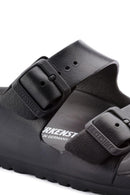 Birkenstock Kadın Siyah Çift Tokalı Arizona Eva Düz Terlik | Derimod Birkenstock Kadın Siyah Çift Tokalı Arizona Eva Düz Terlik | Derimod