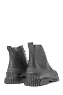 Camper Men's Black Pix Leather Boots | Derimod Camper Men's Black Pix Leather Boots | Derimod