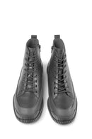 Camper Men's Black Pix Leather Boots | Derimod Camper Men's Black Pix Leather Boots | Derimod
