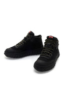 Camper Erkek Siyah Ground Michelin Deri Sneaker Bot | Derimod Camper Erkek Siyah Ground Michelin Deri Sneaker Bot | Derimod
