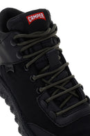 Camper Erkek Siyah Ground Michelin Deri Sneaker Bot | Derimod Camper Erkek Siyah Ground Michelin Deri Sneaker Bot | Derimod
