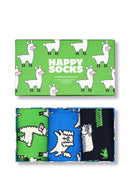 Happy Socks Male Multicolored Patterned Pack of 3 Cotton Socks Set | Derimod Happy Socks Male Multicolored Patterned Pack of 3 Cotton Socks Set | Derimod