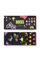 Happy Socks Erkek Siyah Oyuncu Temalı Pamuklu 4’lü Çorap Seti | Derimod Happy Socks Erkek Siyah Oyuncu Temalı Pamuklu 4’lü Çorap Seti | Derimod