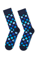 Happy Socks Erkek Lacivert Desenli Pamuklu 4'lü Çorap Seti | Derimod Happy Socks Erkek Lacivert Desenli Pamuklu 4'lü Çorap Seti | Derimod