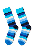 Happy Socks Erkek Lacivert Desenli Pamuklu 4'lü Çorap Seti | Derimod Happy Socks Erkek Lacivert Desenli Pamuklu 4'lü Çorap Seti | Derimod