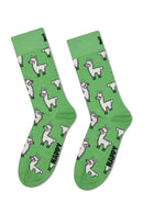 Happy Socks Erkek Yeşil Desenli Pamuklu Çorap | Derimod Happy Socks Erkek Yeşil Desenli Pamuklu Çorap | Derimod