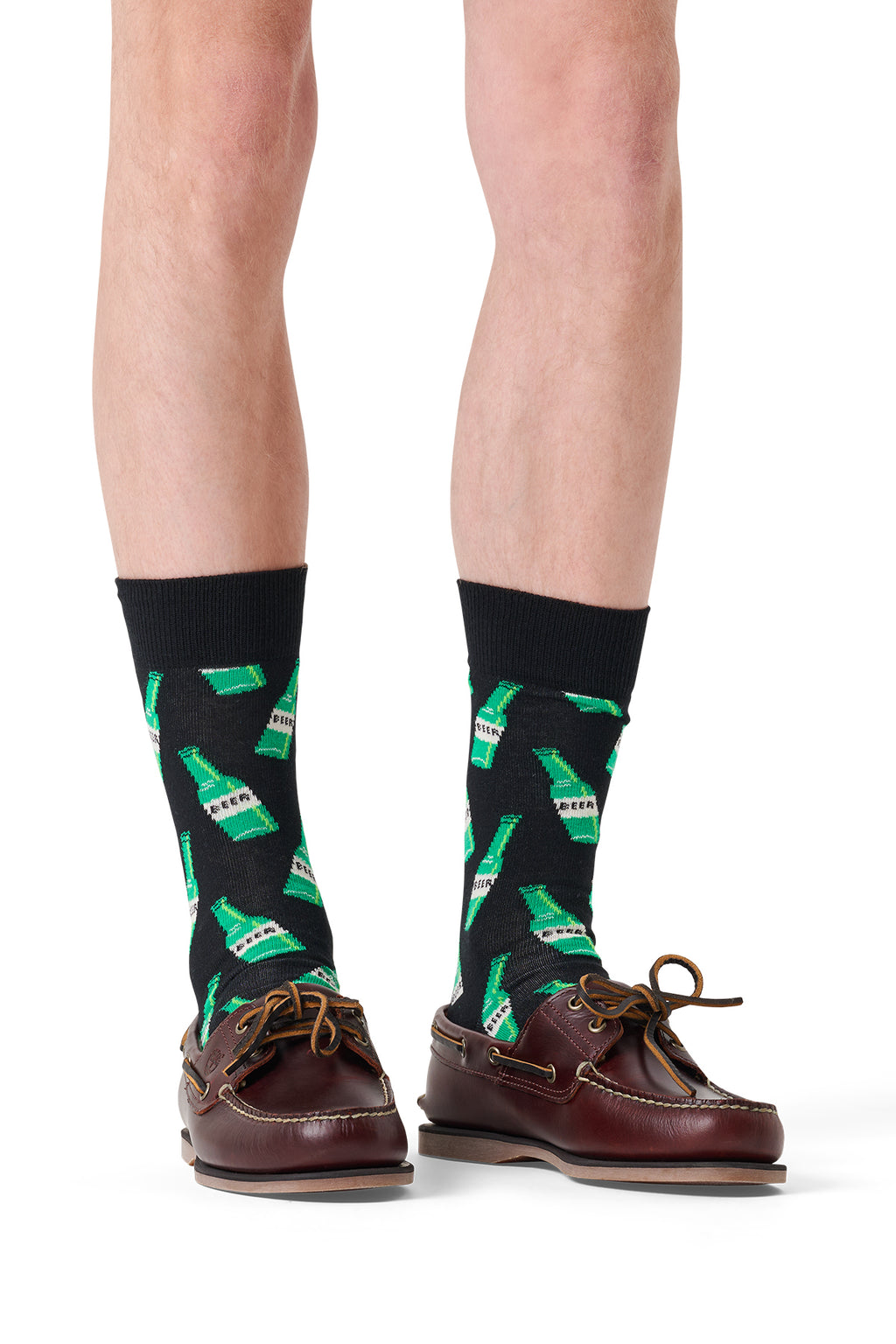 Happy Socks Erkek Siyah Desenli Pamuklu Çorap