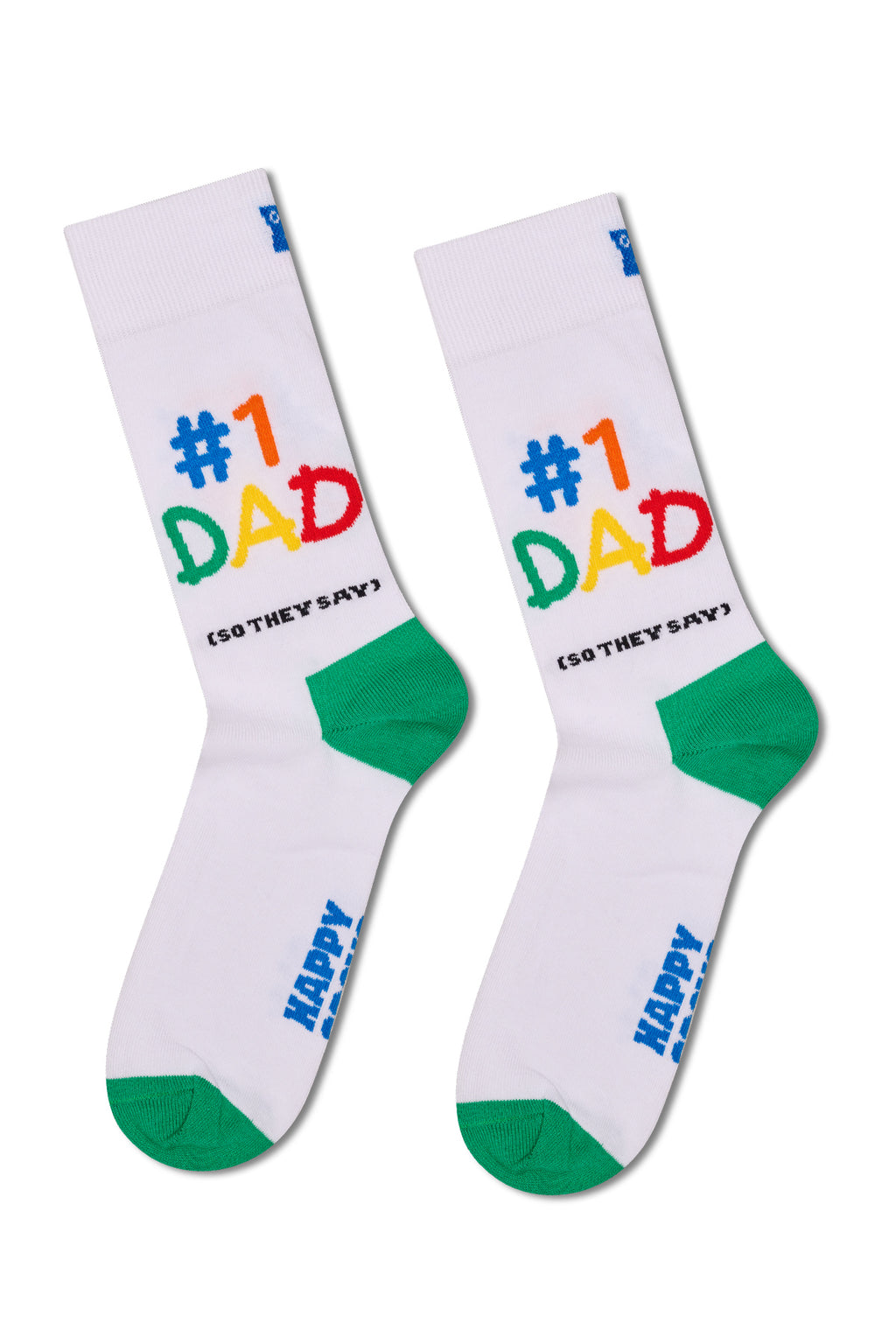 Happy Socks Erkek Çok Renkli Desenli Pamuklu 3'lü Çorap Seti