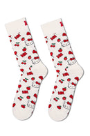 Happy Socks Woman Multicolor Hello Kitty Themed 6-Pack Sock Set | Derimod Happy Socks Woman Multicolor Hello Kitty Themed 6-Pack Sock Set | Derimod