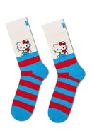 Happy Socks Woman Multicolor Hello Kitty Themed 6-Pack Sock Set | Derimod Happy Socks Woman Multicolor Hello Kitty Themed 6-Pack Sock Set | Derimod