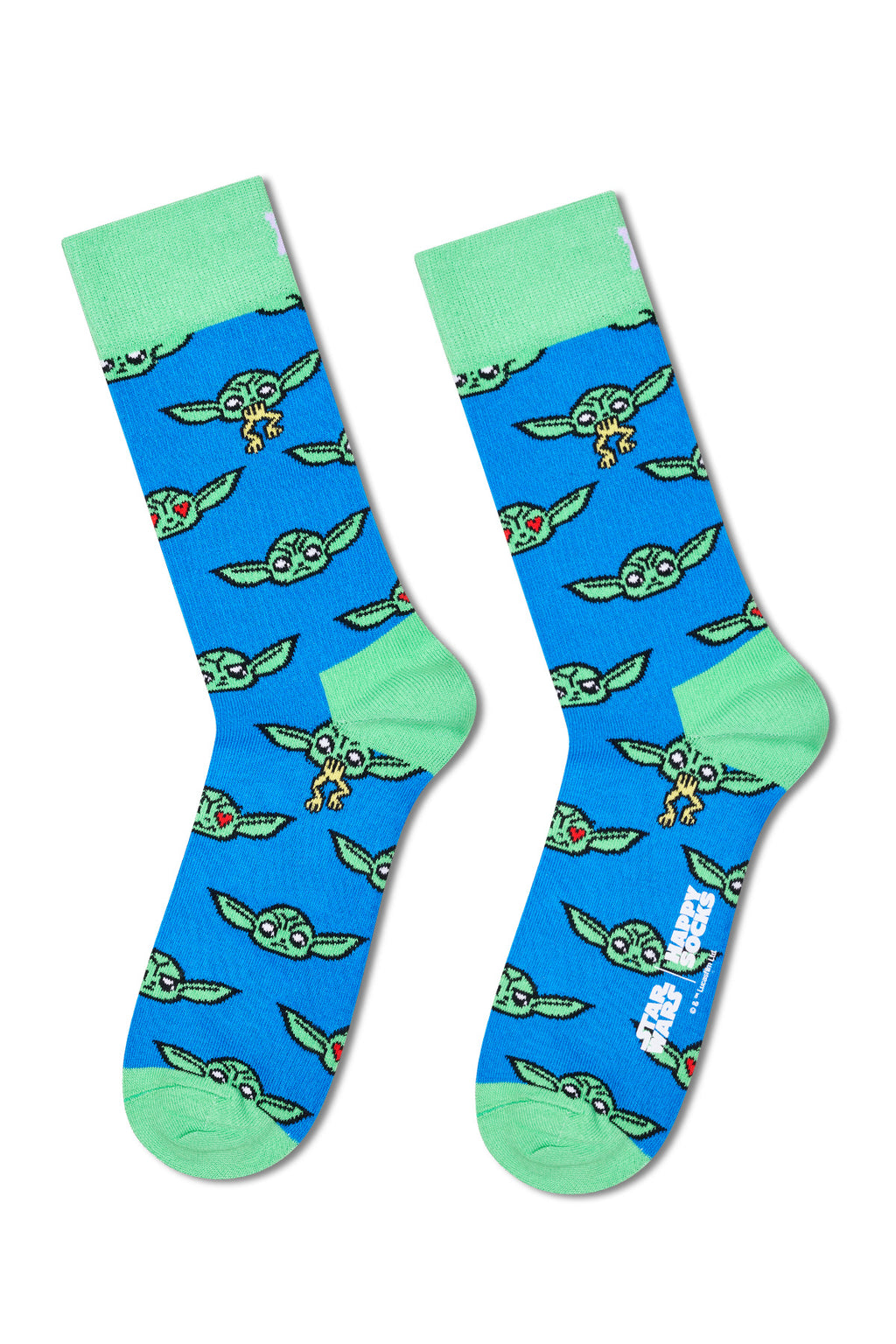 Happy Socks Erkek Çok Renkli Star Wars Mandalorian Temalı 6'lı Çorap Seti
