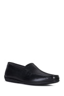 Geox Men's Black Ascanio Leather Casual Loafer | Derimod Geox Men's Black Ascanio Leather Casual Loafer | Derimod