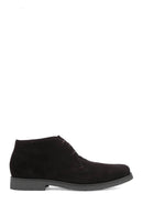 Geox Men's Brown Claudio Suede Leather Classic Boots | Derimod Geox Men's Brown Claudio Suede Leather Classic Boots | Derimod
