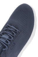 Geox Erkek Mavi Spherica Bağcıklı Kumaş Sneaker | Derimod Geox Erkek Mavi Spherica Bağcıklı Kumaş Sneaker | Derimod
