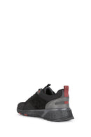 Geox Men's Black Sterrato Sneaker | Derimod Geox Men's Black Sterrato Sneaker | Derimod