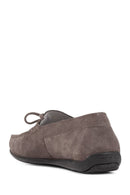Geox Men's Gray U Ascanio Suede Leather Casual Loafer | Derimod Geox Men's Gray U Ascanio Suede Leather Casual Loafer | Derimod
