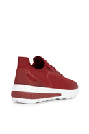 Geox Erkek Kırmızı U Spherica Actif Sneaker | Derimod Geox Erkek Kırmızı U Spherica Actif Sneaker | Derimod