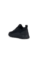 Geox Erkek Siyah Spherica Bağcıklı Sneaker | Derimod Geox Erkek Siyah Spherica Bağcıklı Sneaker | Derimod