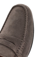 Geox Men's Mink Kosmopolis Suede Leather Casual Loafer | Derimod Geox Men's Mink Kosmopolis Suede Leather Casual Loafer | Derimod