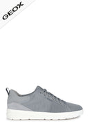 Geox Men's Gray U Spherica Ec4 Sneaker | Derimod Geox Men's Gray U Spherica Ec4 Sneaker | Derimod