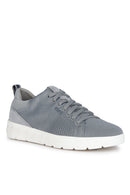 Geox Men's Gray U Spherica Ec4 Sneaker | Derimod Geox Men's Gray U Spherica Ec4 Sneaker | Derimod