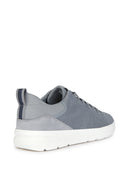 Geox Men's Gray U Spherica Ec4 Sneaker | Derimod Geox Men's Gray U Spherica Ec4 Sneaker | Derimod