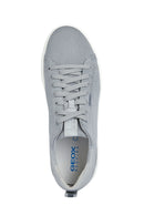 Geox Men's Gray U Spherica Ec4 Sneaker | Derimod Geox Men's Gray U Spherica Ec4 Sneaker | Derimod