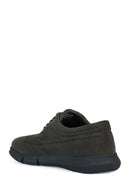 Geox Men's Brown Adacter Nubuck Leather Casual Shoes | Derimod Geox Men's Brown Adacter Nubuck Leather Casual Shoes | Derimod