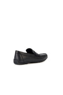 Geox Men's Black Kosmopolis + Grip Leather Masculine Loafer | Derimod Geox Men's Black Kosmopolis + Grip Leather Masculine Loafer | Derimod