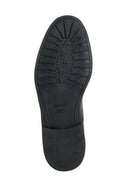 Geox Men's Black Tiberio Laced Leather Masculine Classic Shoes | Derimod Geox Men's Black Tiberio Laced Leather Masculine Classic Shoes | Derimod