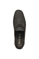 Geox Men's Brown Moner Suede Leather Masculine Loafer | Derimod Geox Men's Brown Moner Suede Leather Masculine Loafer | Derimod