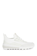 Geox Erkek Beyaz Bağcıklı Kalın Tabanlı Kumaş Sneaker | Derimod Geox Erkek Beyaz Bağcıklı Kalın Tabanlı Kumaş Sneaker | Derimod