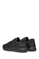 Geox Men's Black Spherica Ec2 Lace-up Leather Sneaker | Derimod Geox Men's Black Spherica Ec2 Lace-up Leather Sneaker | Derimod