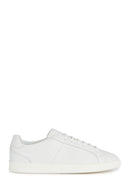 Geox Erkek Beyaz Regio Bağcıklı Deri Sneaker | Derimod Geox Erkek Beyaz Regio Bağcıklı Deri Sneaker | Derimod