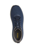 Geox Men's Navy Blue Spherica Active Lace Up Fabric Sneaker | Derimod Geox Men's Navy Blue Spherica Active Lace Up Fabric Sneaker | Derimod