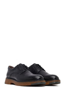 Male Black Lace-up Leather Casual Shoes | Derimod Male Black Lace-up Leather Casual Shoes | Derimod
