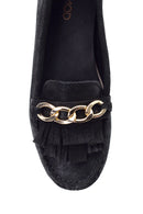 Black Women's Leather Ballerinas | Derimod Black Women's Leather Ballerinas | Derimod